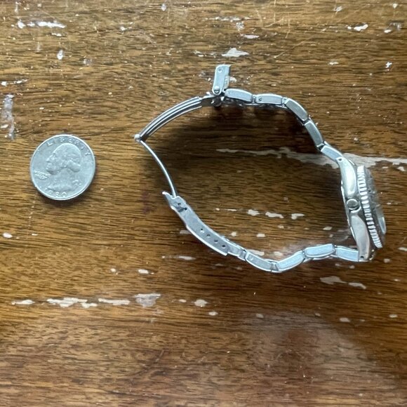 Fossil Women’s Blue Watch Silver-Tone - Picture 3 of 3